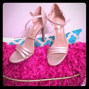 Audrey Brooke Jeana Gold Sandals